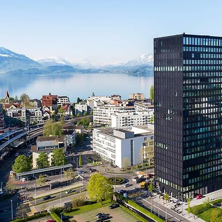 Park Tower City View Apartments Zug Exterior photo